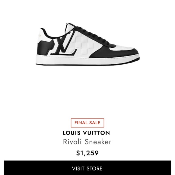 Louis Vuitton Monochrome Men's Sneakers - Picture 8 of 8